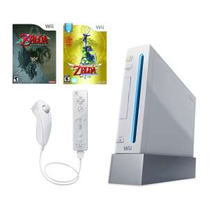 Wii Console: Zelda Twilight Princess