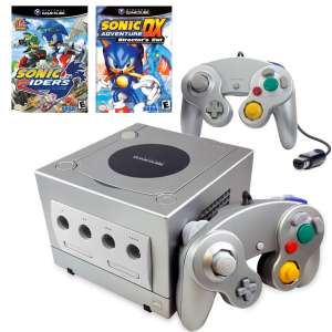 Nintendo Gamecube Console: Sonic Riders & Adventure