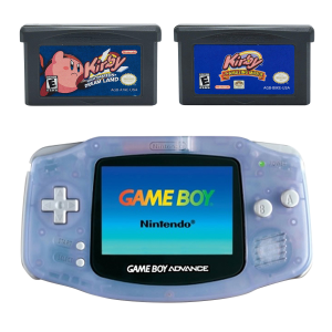 Nintendo Gameboy Advance Console: Kirby Bundle