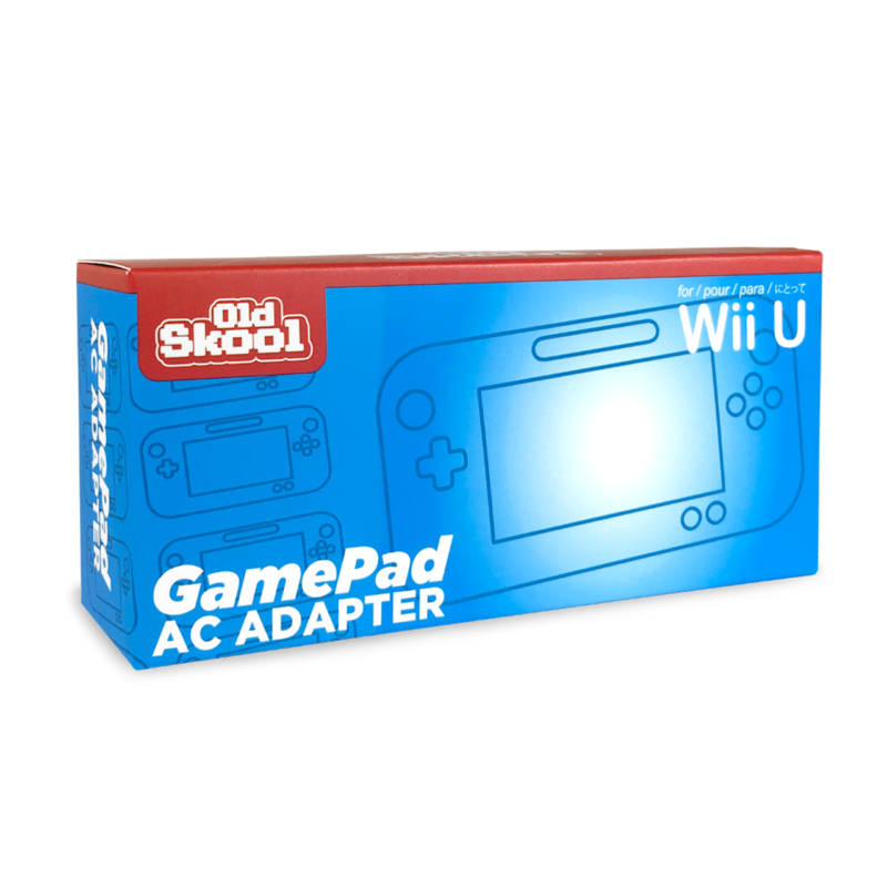 Wii U Gamepad AC Adapter - Old Skool