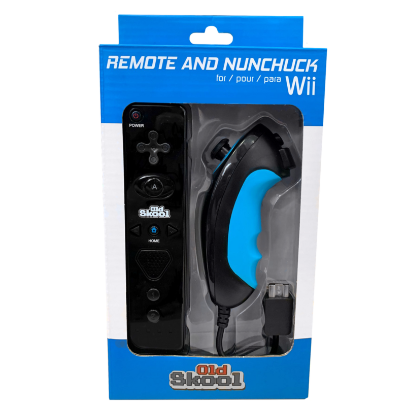 Wii / Wii U Remote and Nunchuk Controller Combo